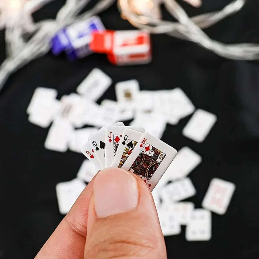 Mini Fingertip Playing Card Deck for Travel and Quick Games - Image 6