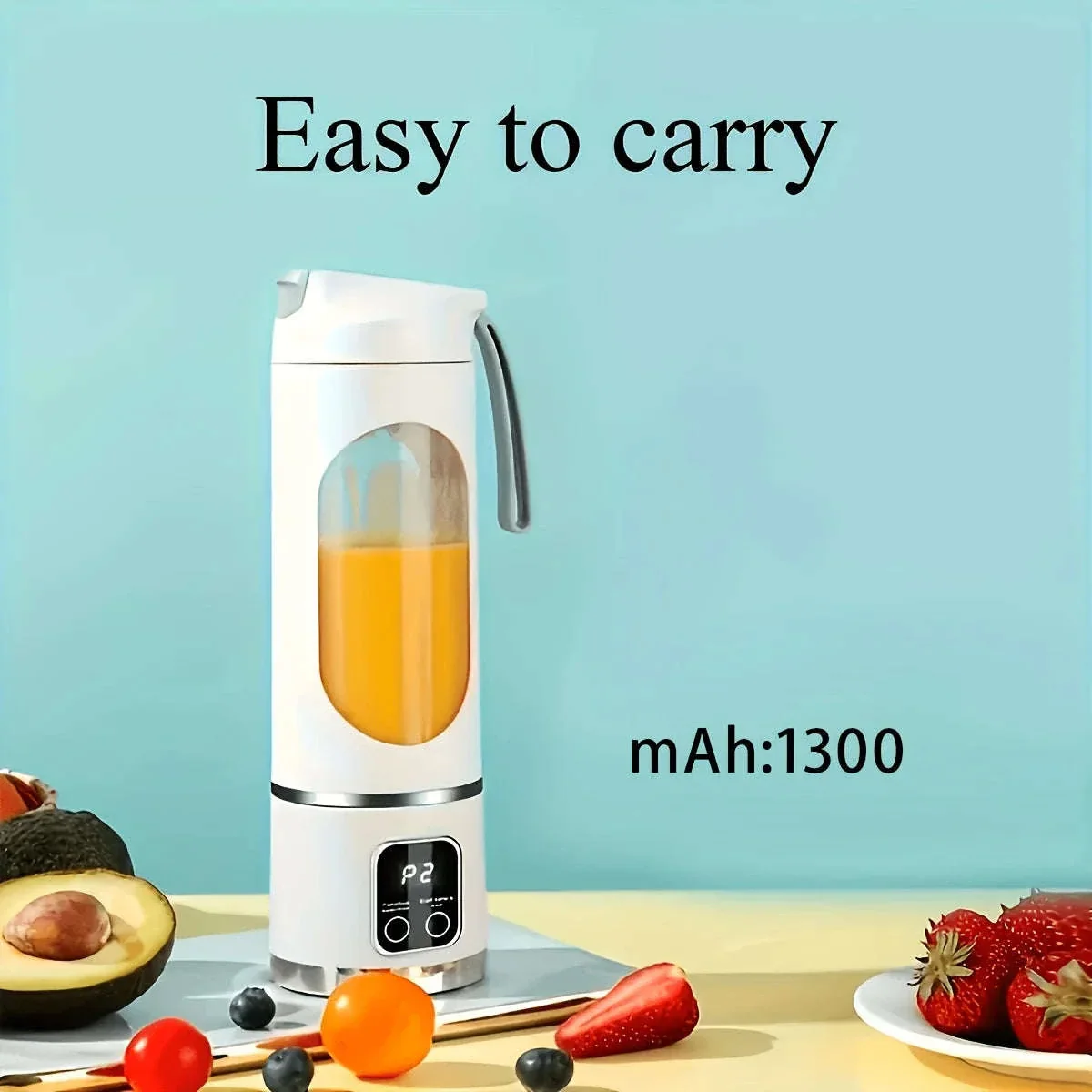 USB Rechargeable Portable Blender Juicer, 10oz-17oz Smoothie Maker - Image 8