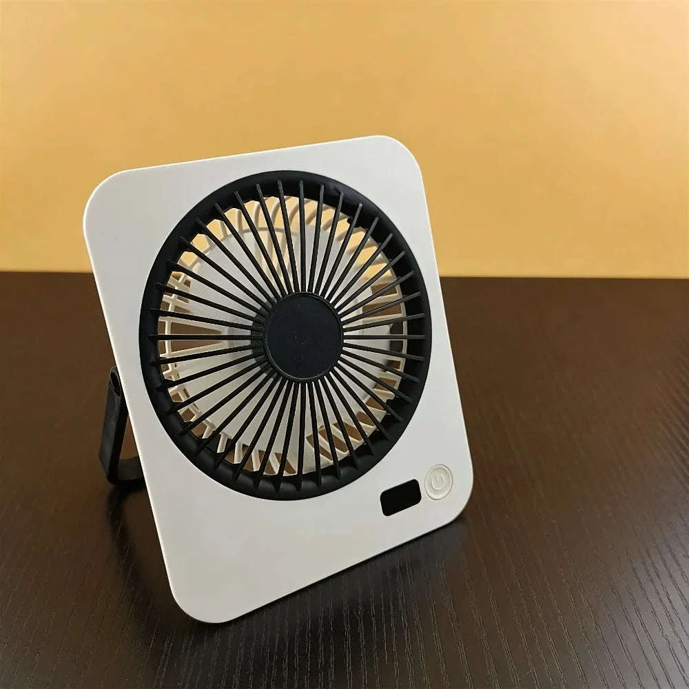 Rechargeable USB Mini Desktop Fan with 5-Speed Cooling - Image 13