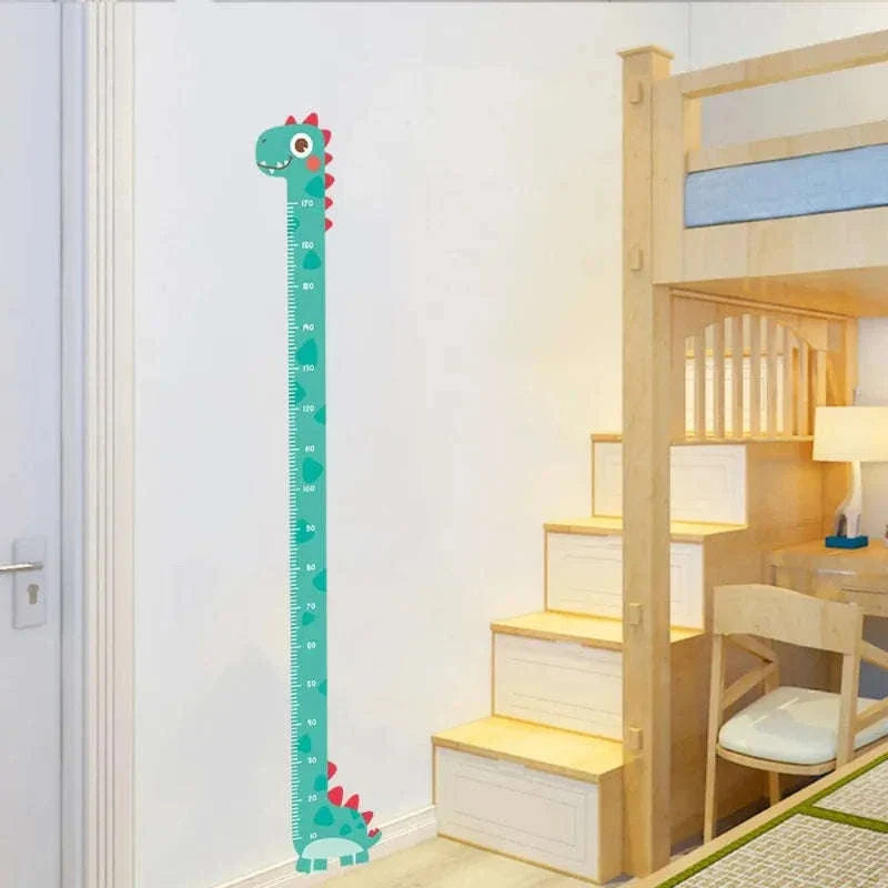 Cartoon Height Wall Sticker Ruler for Kids’ Rooms - Image 2