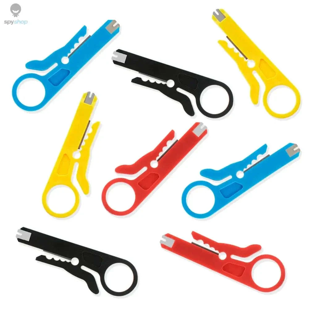 Multi-Function Wire Stripping Tool for Clean Cable Work - Image 6