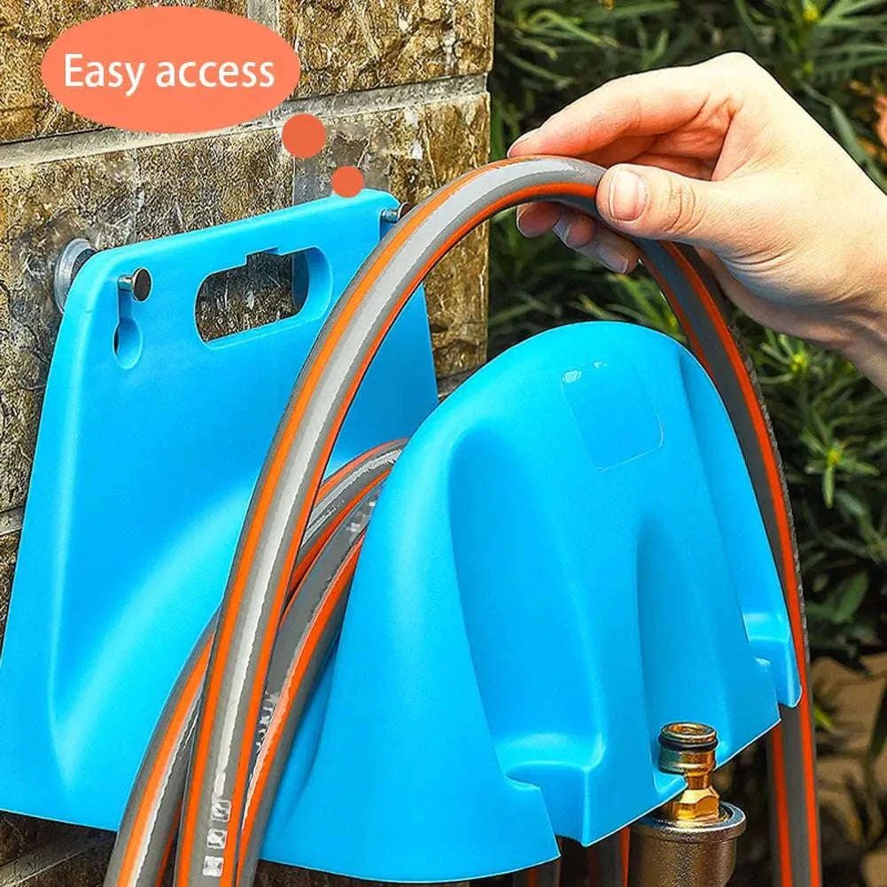 Wall Mounted Garden Hose Holder for Tidy Outdoor Storage - Image 3