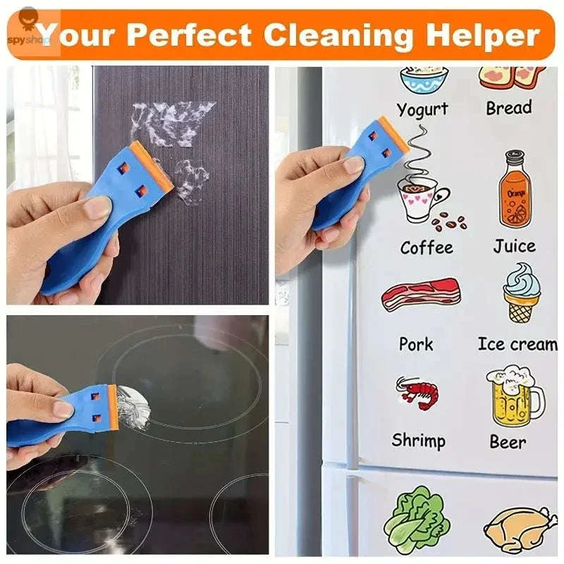Car Window Glass Scraper for Stubborn Residue Removal - Image 3