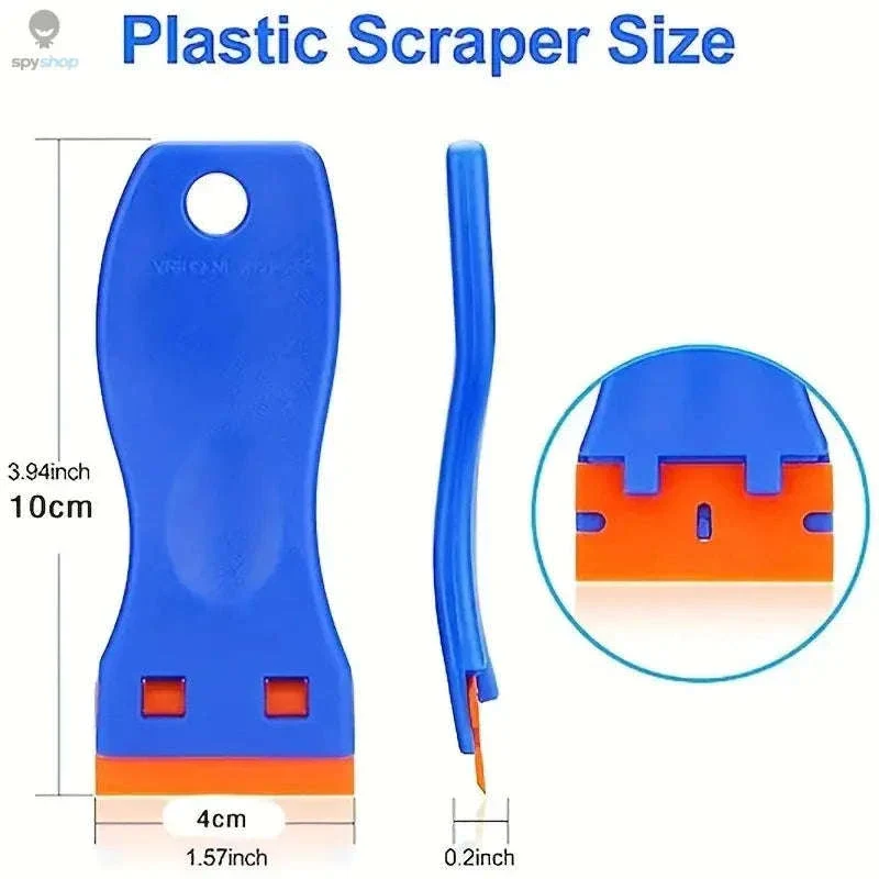 Car Window Glass Scraper for Stubborn Residue Removal - Image 4