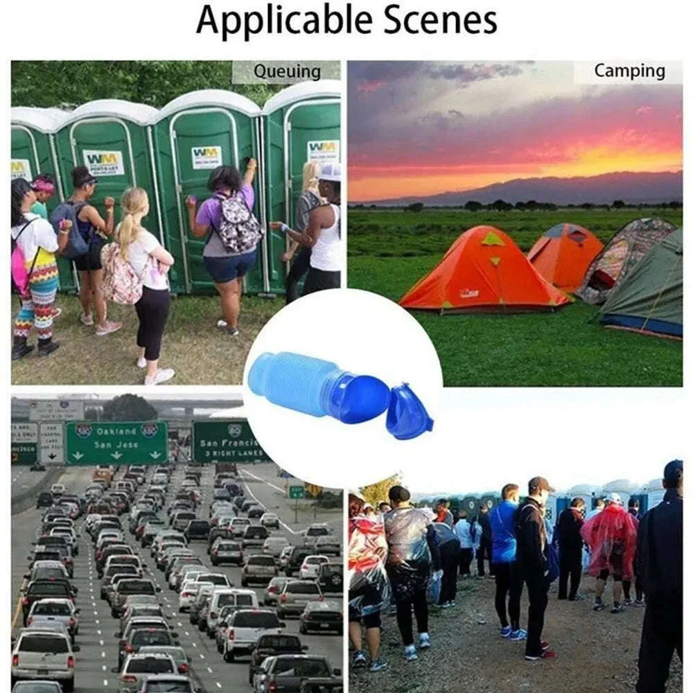 Portable Collapsible Car Urinal with Leakproof Design for Travel - Image 13