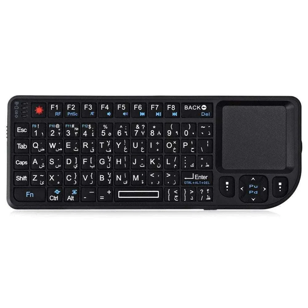 2.4G Wireless Keyboard with Backlight, Touchpad, and Flashlight - Image 8