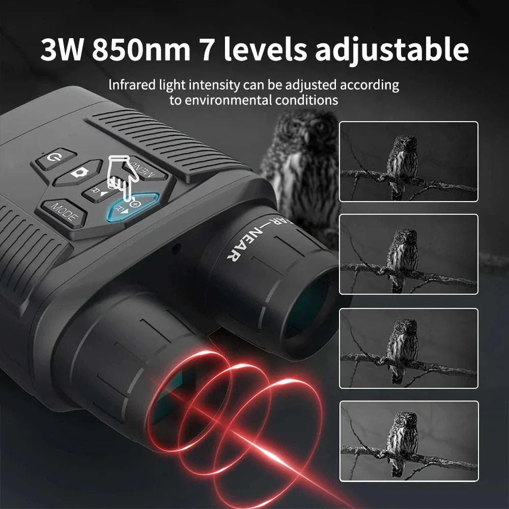 2.5K Night Vision Goggles with 36MP Photos and 6X Zoom - Image 2