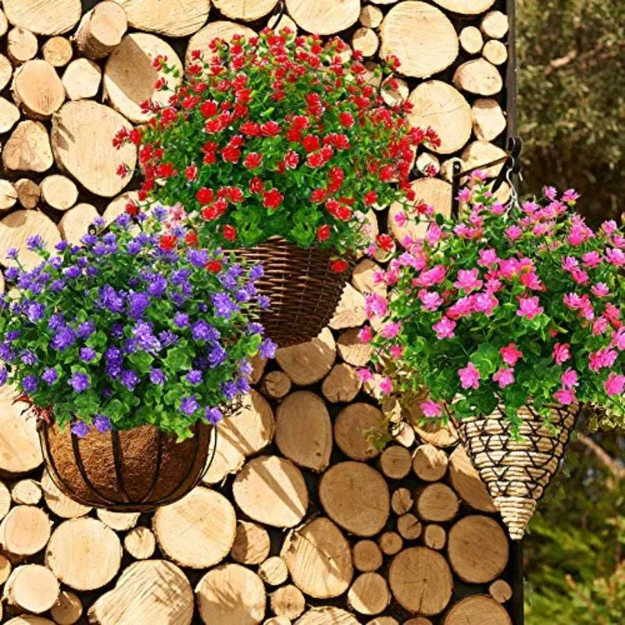 UV Resistant Artificial Boxwood Flowers – 2 Bundle Outdoor Decor - Image 5