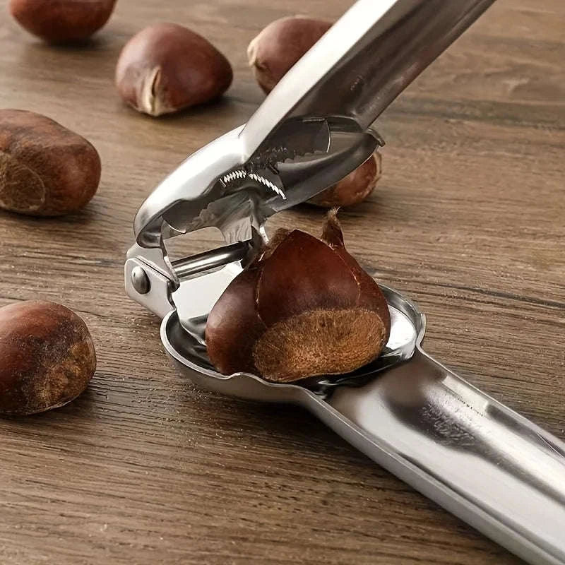 2-in-1 Chestnut Opener Machine and Walnut Cracker Tool - Image 3