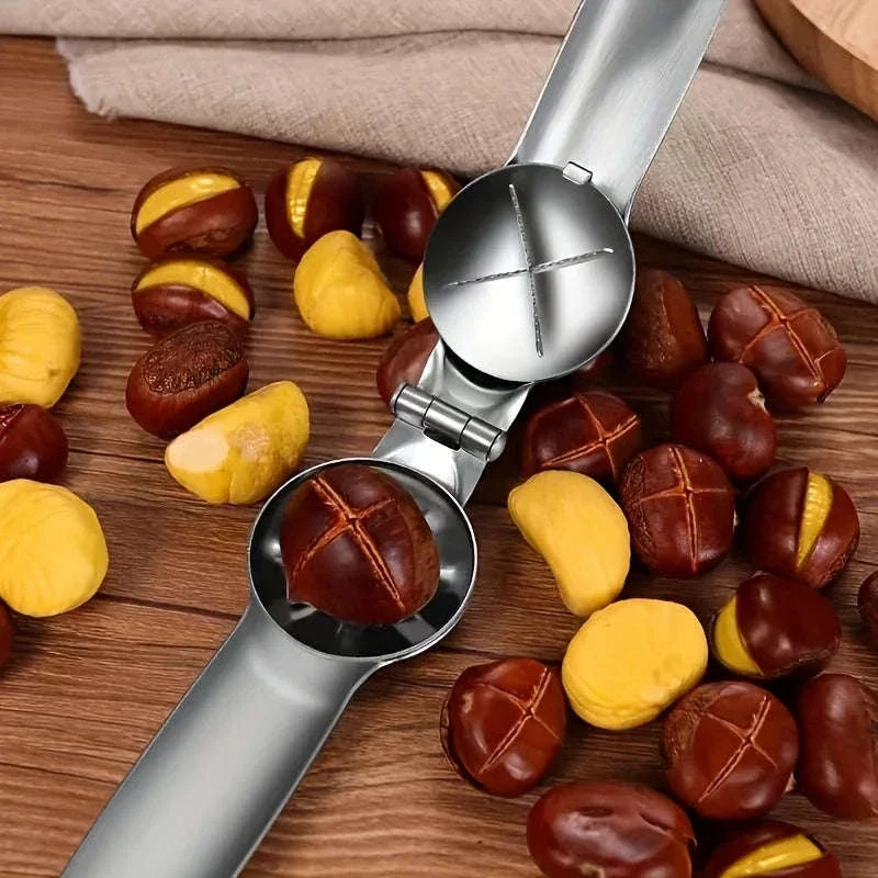 2-in-1 Chestnut Opener Machine and Walnut Cracker Tool - Image 4