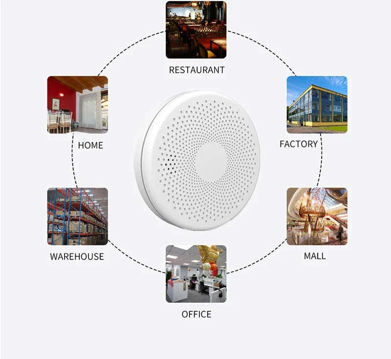 2-in-1 WiFi Smart Smoke and Carbon Monoxide Detector Alarm - Image 34