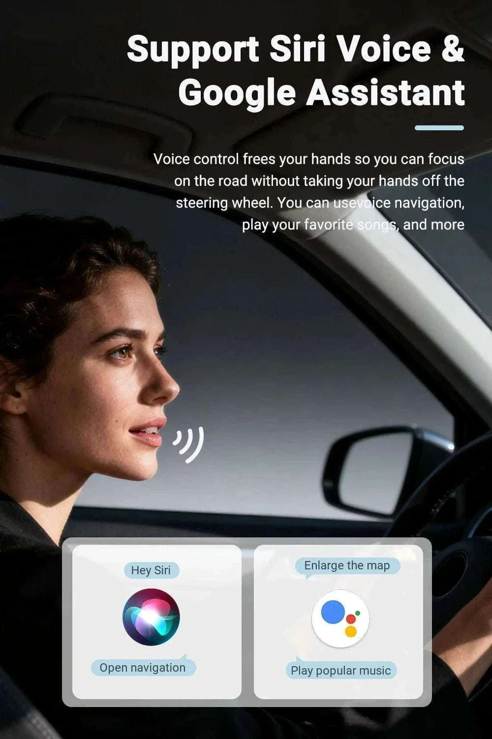 2-in-1 Wireless CarPlay and Android Auto Adapter - Image 12