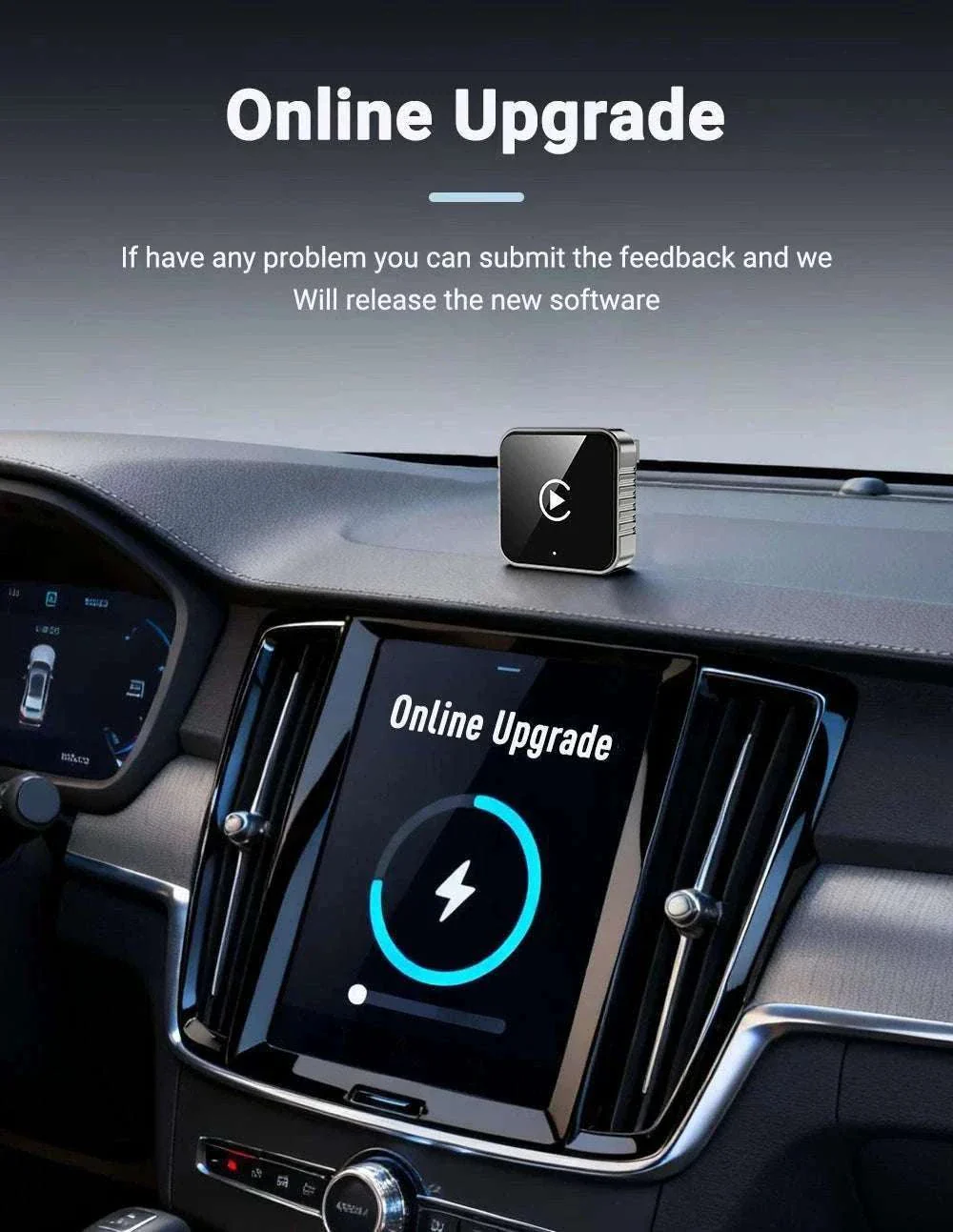 2-in-1 Wireless CarPlay and Android Auto Adapter - Image 13