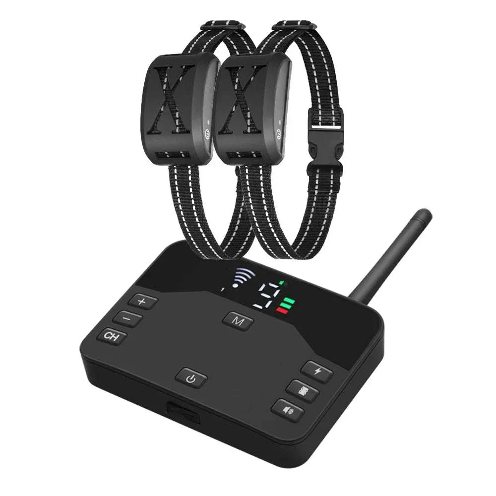 2-in-1 Wireless Dog Fence & Training Collar with Remote Control - Image 20