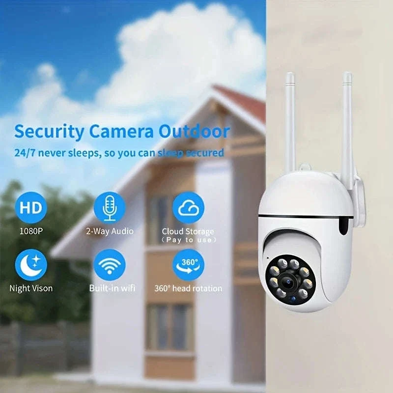 2-Pack 1080P WiFi Security Cameras with Night Vision & Audio - Image 11