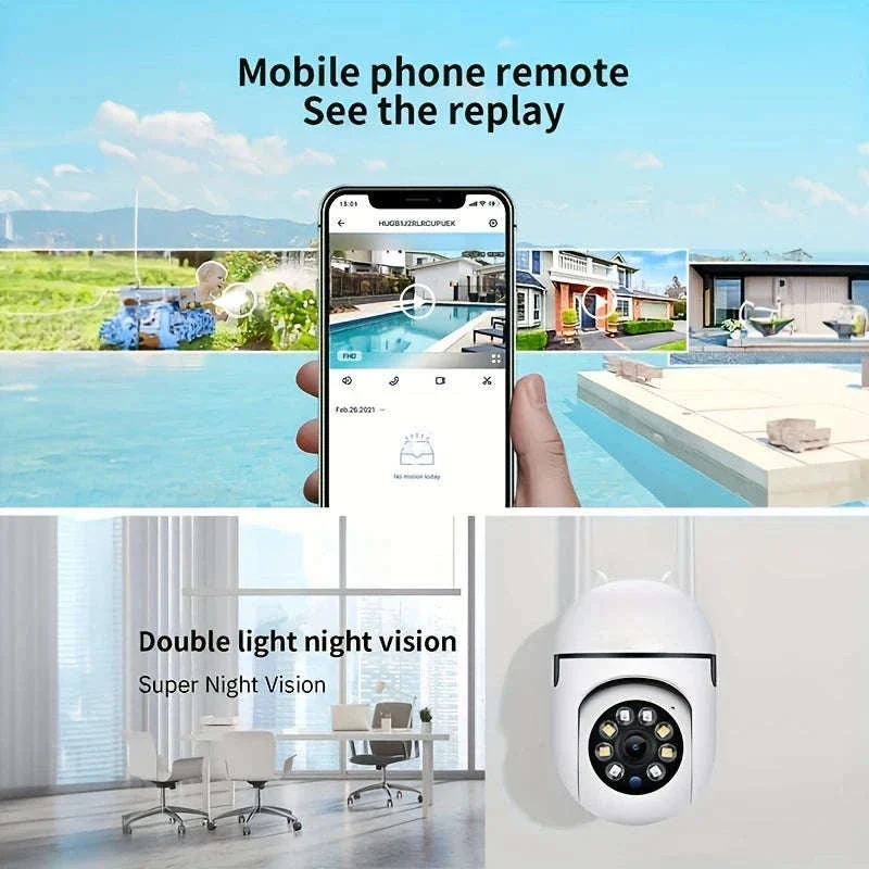 2-Pack 1080P WiFi Security Cameras with Night Vision & Audio - Image 13