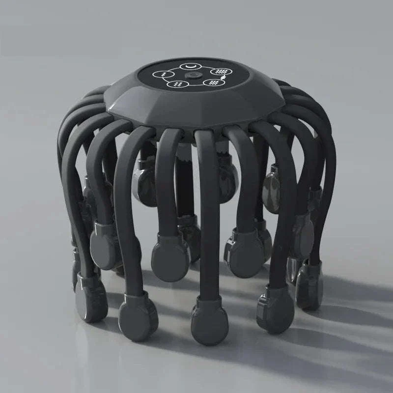 20-Head Orange Scalp Massager with Red Light Therapy - Image 17