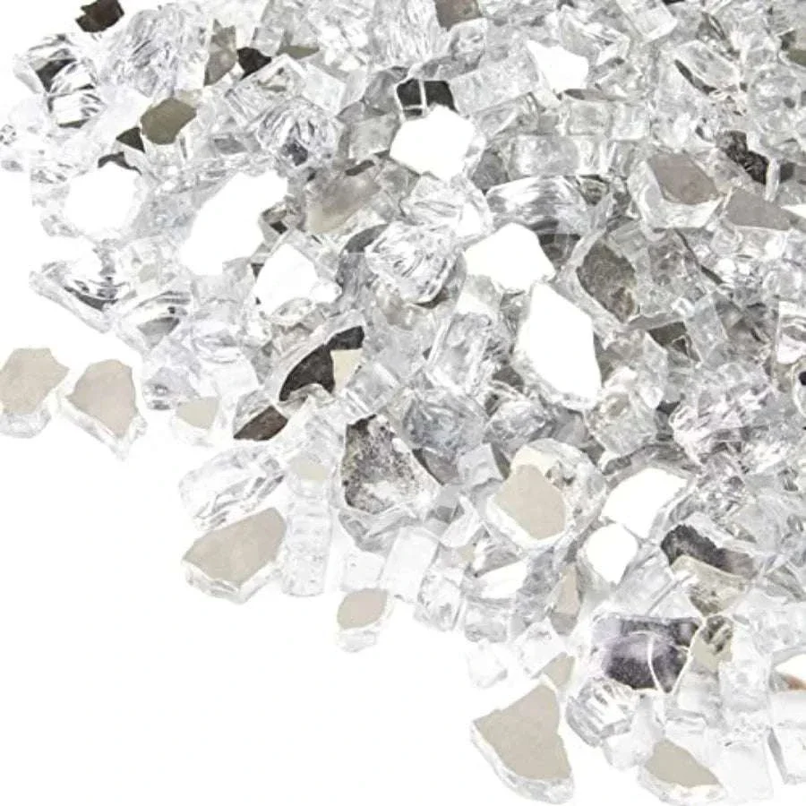 20 lb Reflective Fire Glass 1/2-Inch for Propane Fire Pit - Image 15