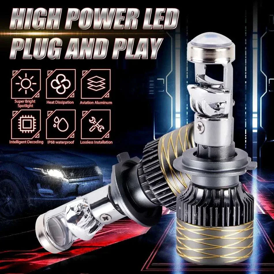 2000W LED Headlight Bulb 6000K Canbus H7 H4 H11 9005 9006 - Image 7