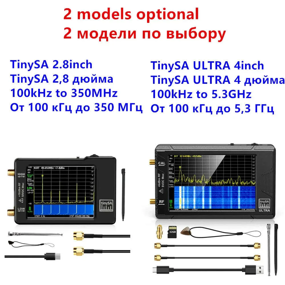 Tiny Spectrum Analyzer ULTRA Handheld RF Analyzer with 4" Display - Image 2