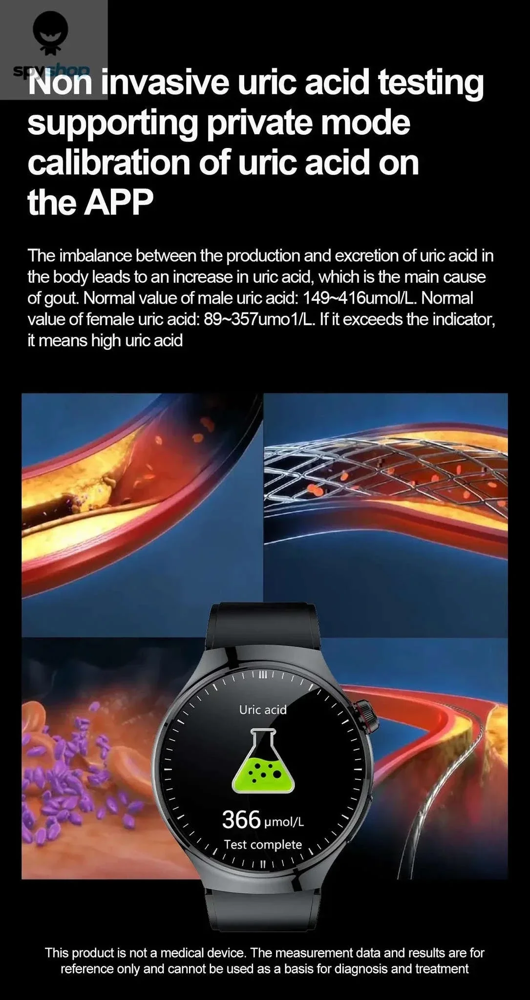 Medical Grade Smartwatch with ECG and Health Tracking - Image 16