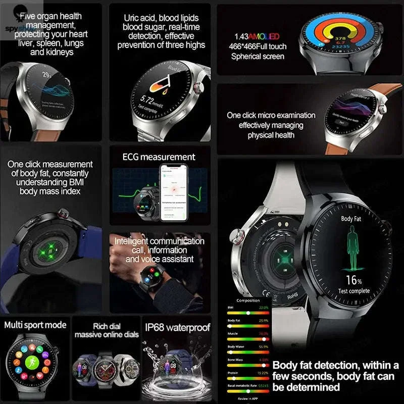 Medical Grade Smartwatch with ECG and Health Tracking - Image 3