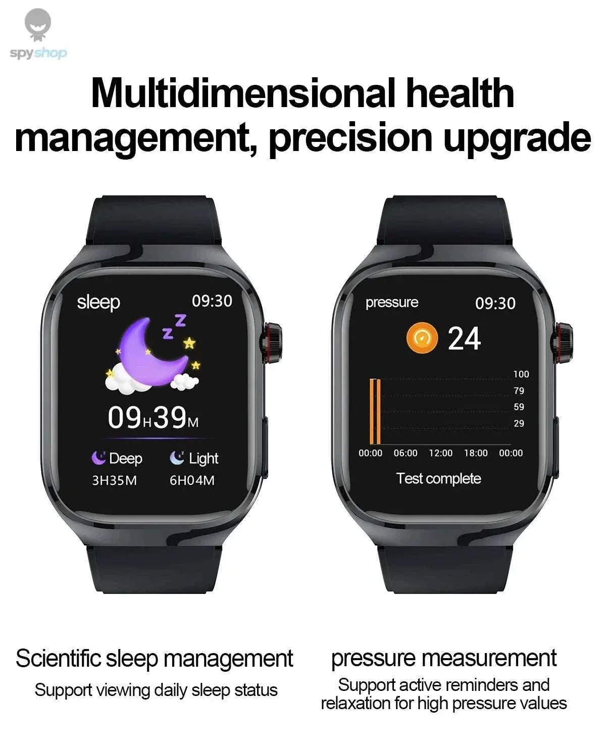 Health Smart Watch with ECG, Sleep Tracking and 10-15 Day Battery - Image 24