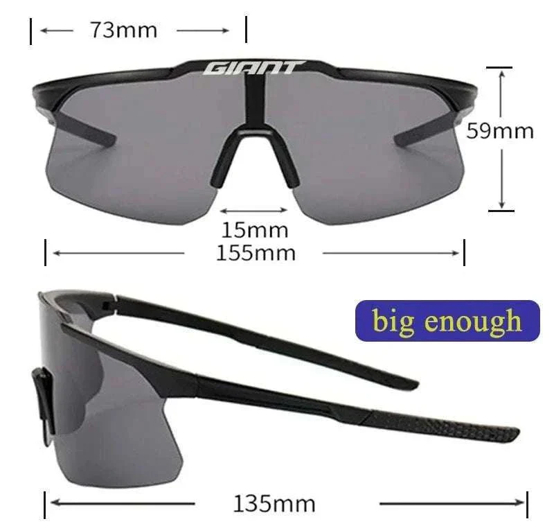 2025 Giant Cycling Glasses UV400 Anti-Fog Sports Sunglasses - Image 8