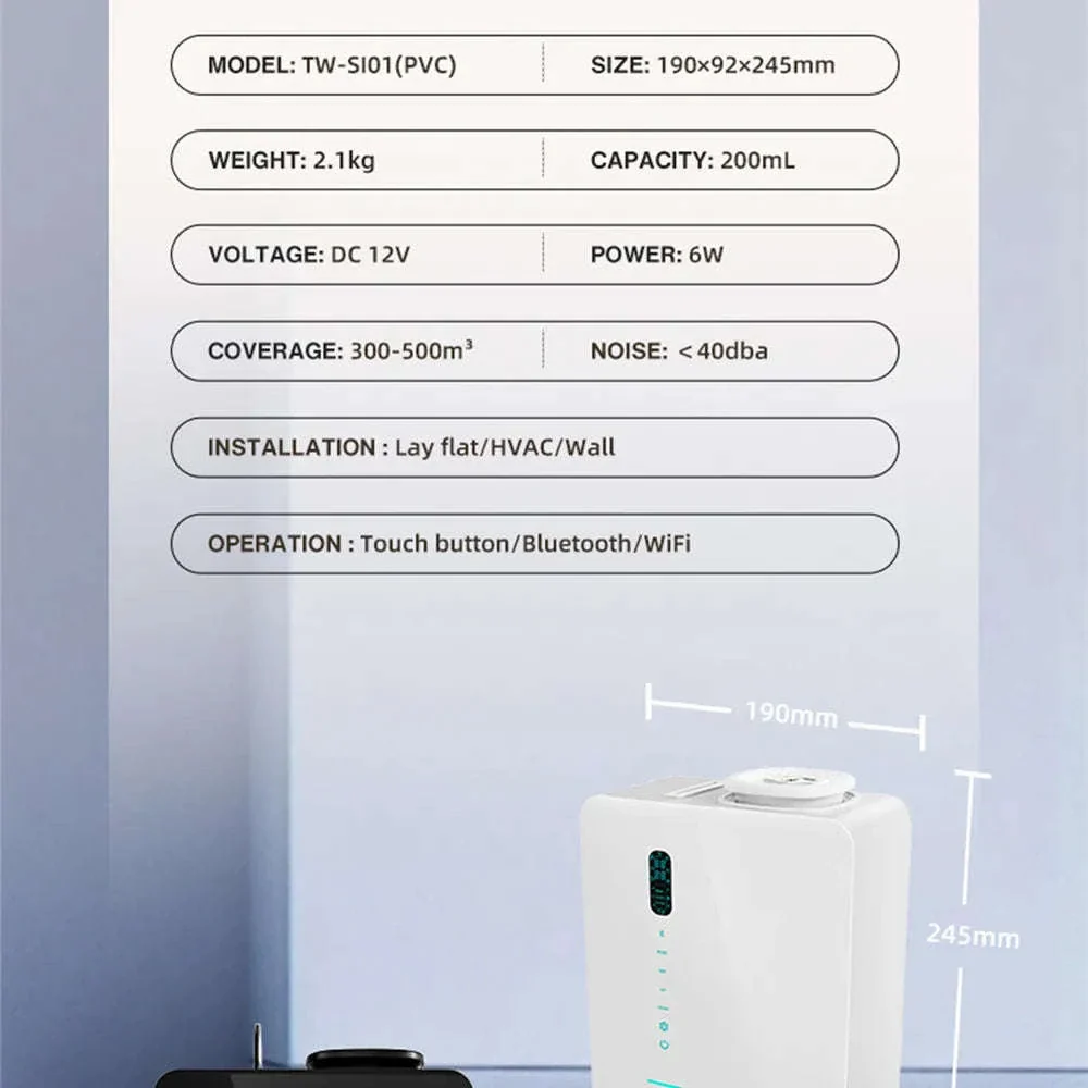 Smart Aroma Diffuser 200ml for Homes and Large Spaces - Image 6