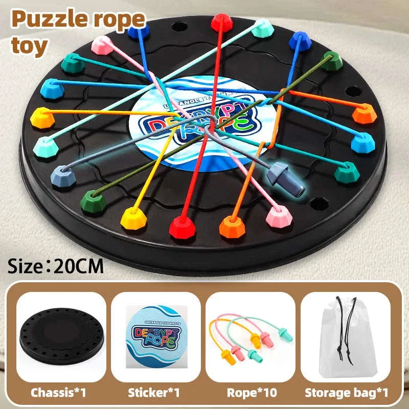 Rope Puzzle Game Challenge Knots & Logic for Hands-On Fun - Image 25