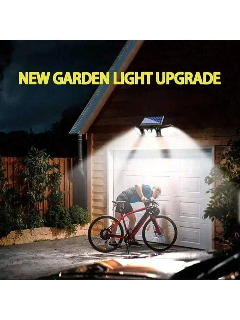 Solar Security Lights Outdoor with 270° Detection, 74 LEDs - Image 7