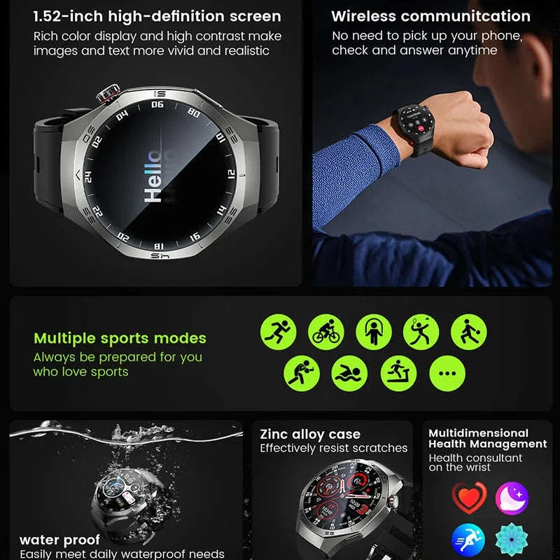 GT5 Pro Smartwatch with AMOLED Display and GPS - Image 3