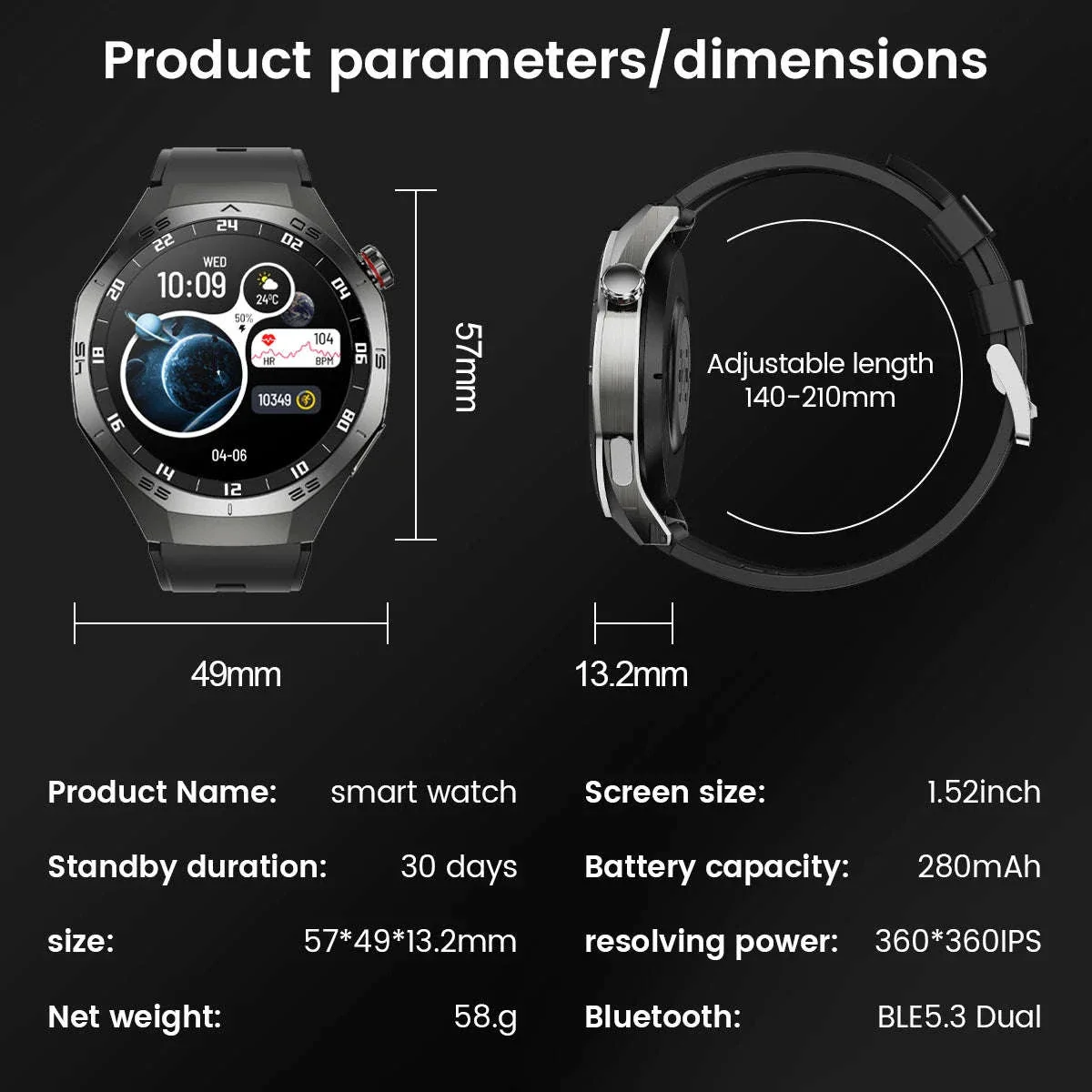 GT5 Pro Smartwatch with AMOLED Display and GPS - Image 33