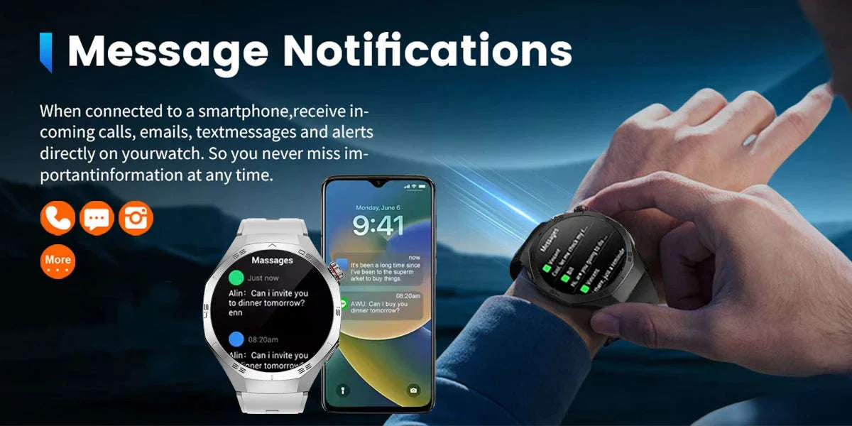 GT5 Pro Smartwatch with AMOLED Display and GPS - Image 9