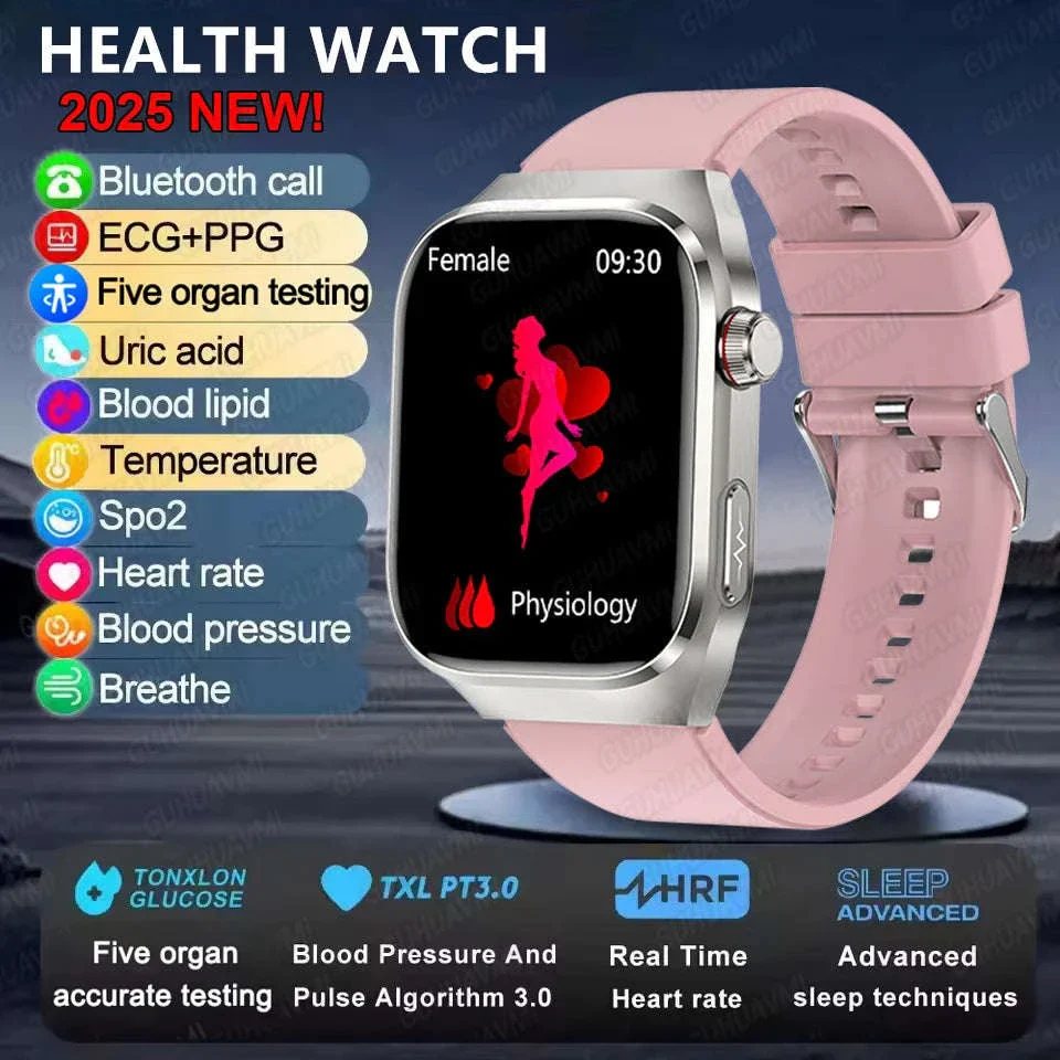 Micro Physical Examination Smart Watch for Men with Health Tracking - Image 43