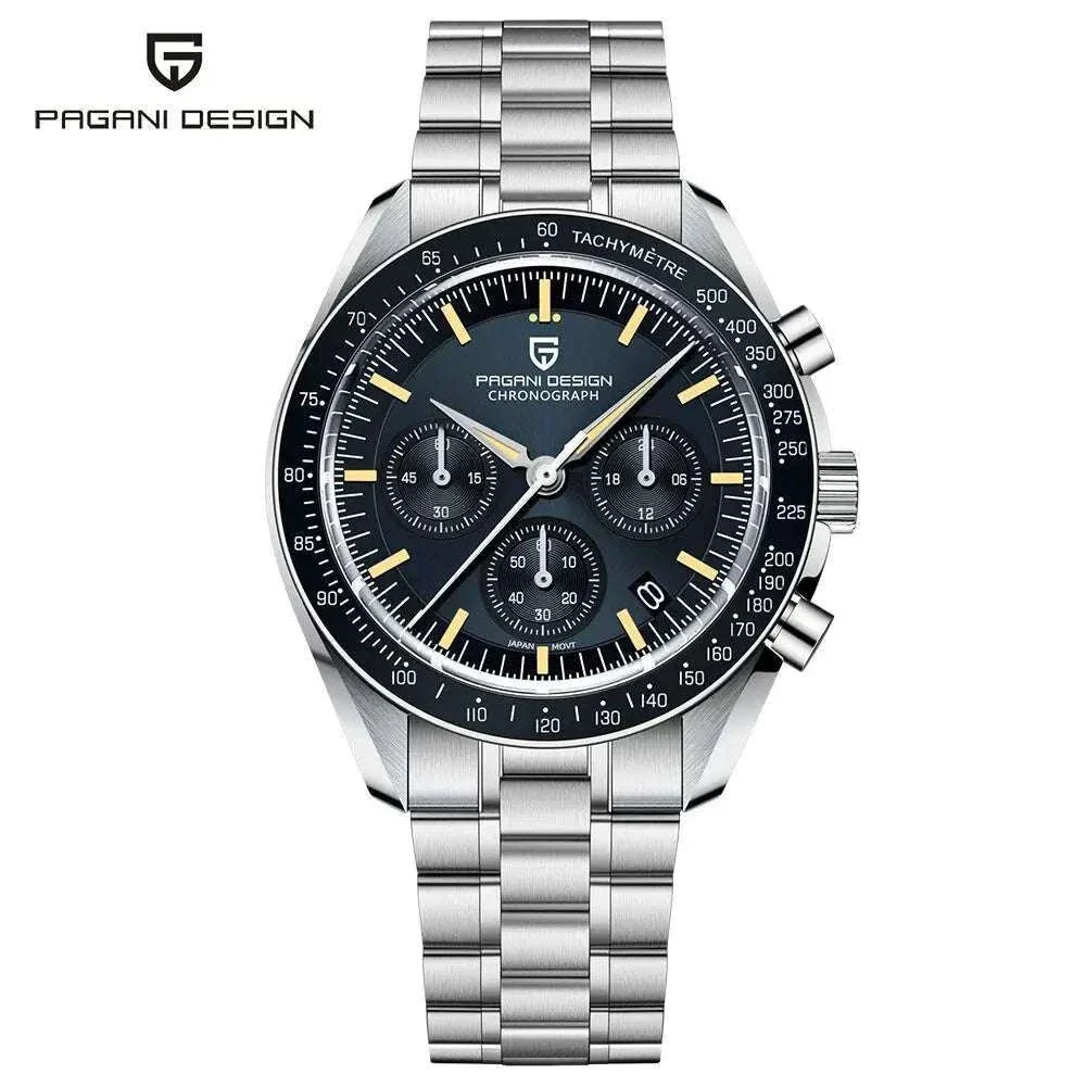 Pagani Design Moonwatch Chronograph Quartz Men's Steel Watch - Image 27