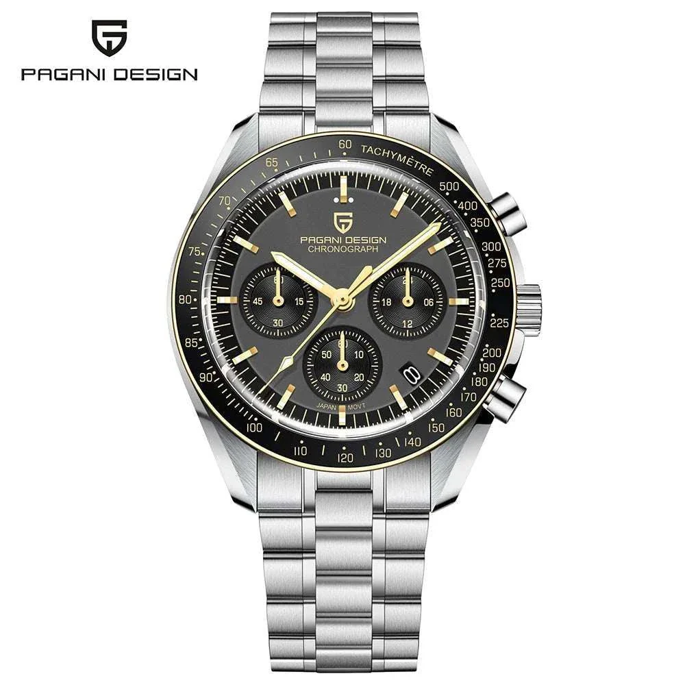Pagani Design PD1701 Moonwatch Chronograph Steel Quartz Watch - Image 43