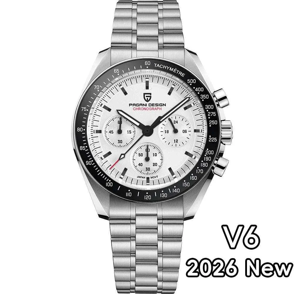 Pagani Design PD1701 Moonwatch Chronograph Steel Quartz Watch - Image 53