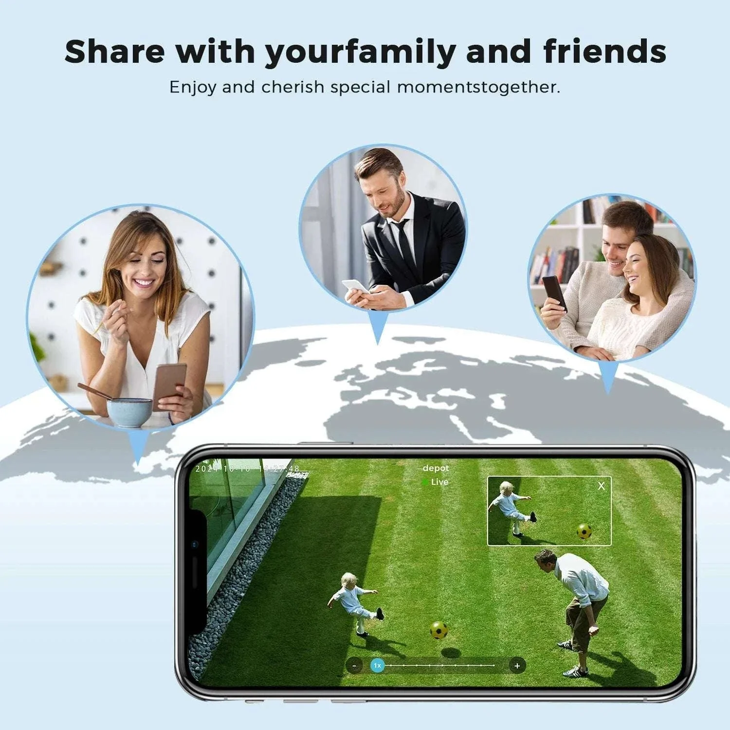 20MP 10K PTZ WiFi Security Camera 4-Lens 360° Auto Tracking - Image 17