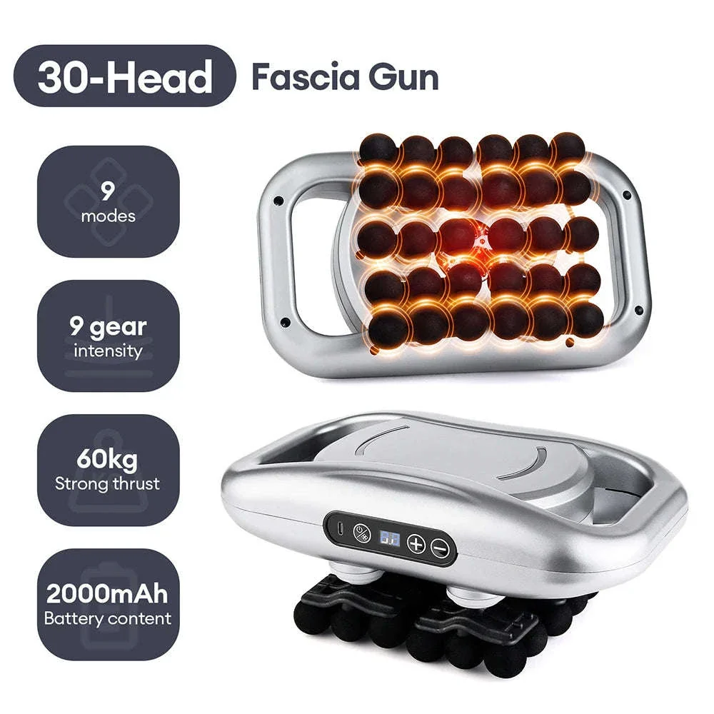 High-Frequency Massage Gun with 22-Head Percussion Design - Image 16