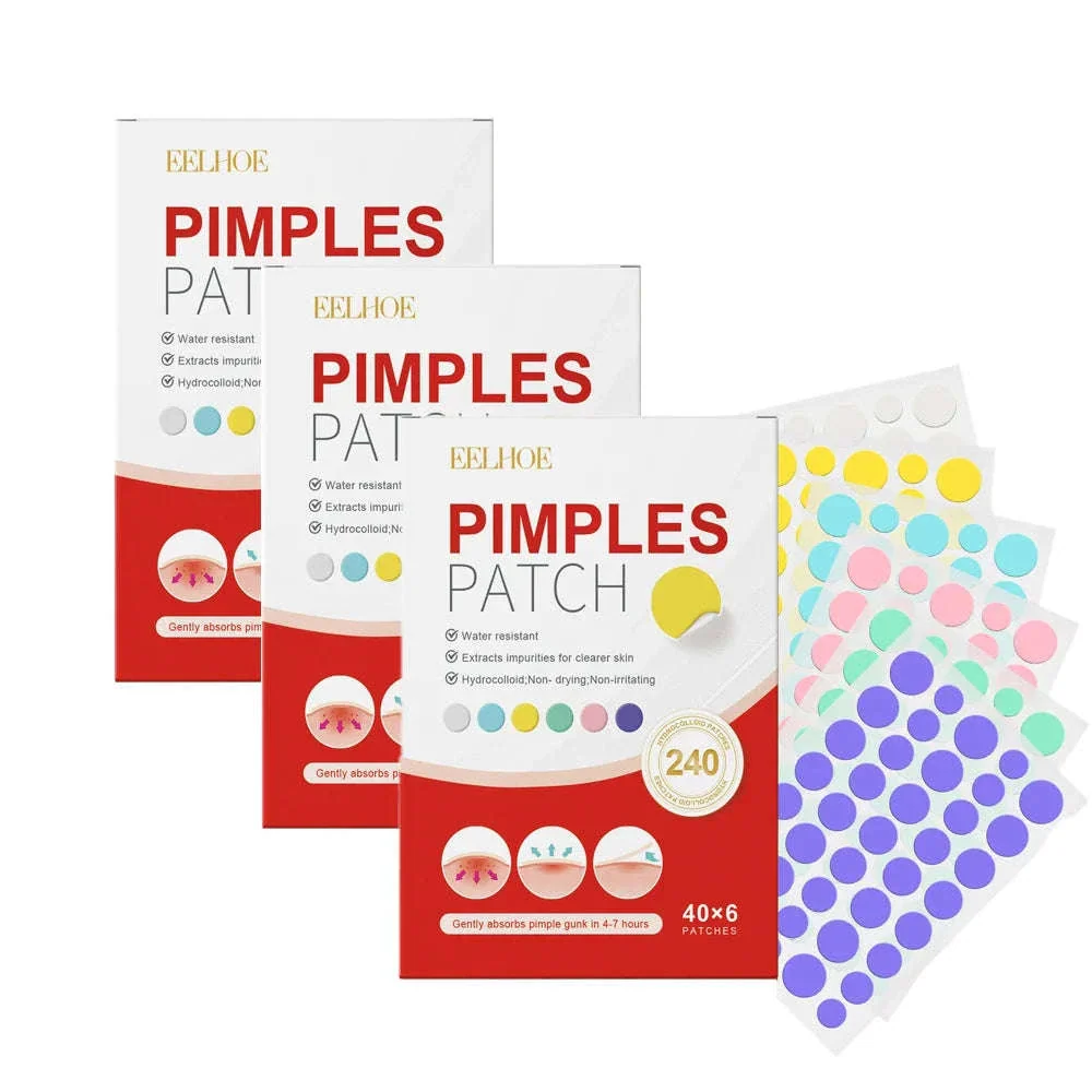Acne Patches in Heart, Star, Flower & Round Shapes, 240 pcs - Image 12