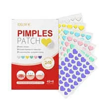Acne Patches in Heart, Star, Flower & Round Shapes, 240 pcs - Image 9