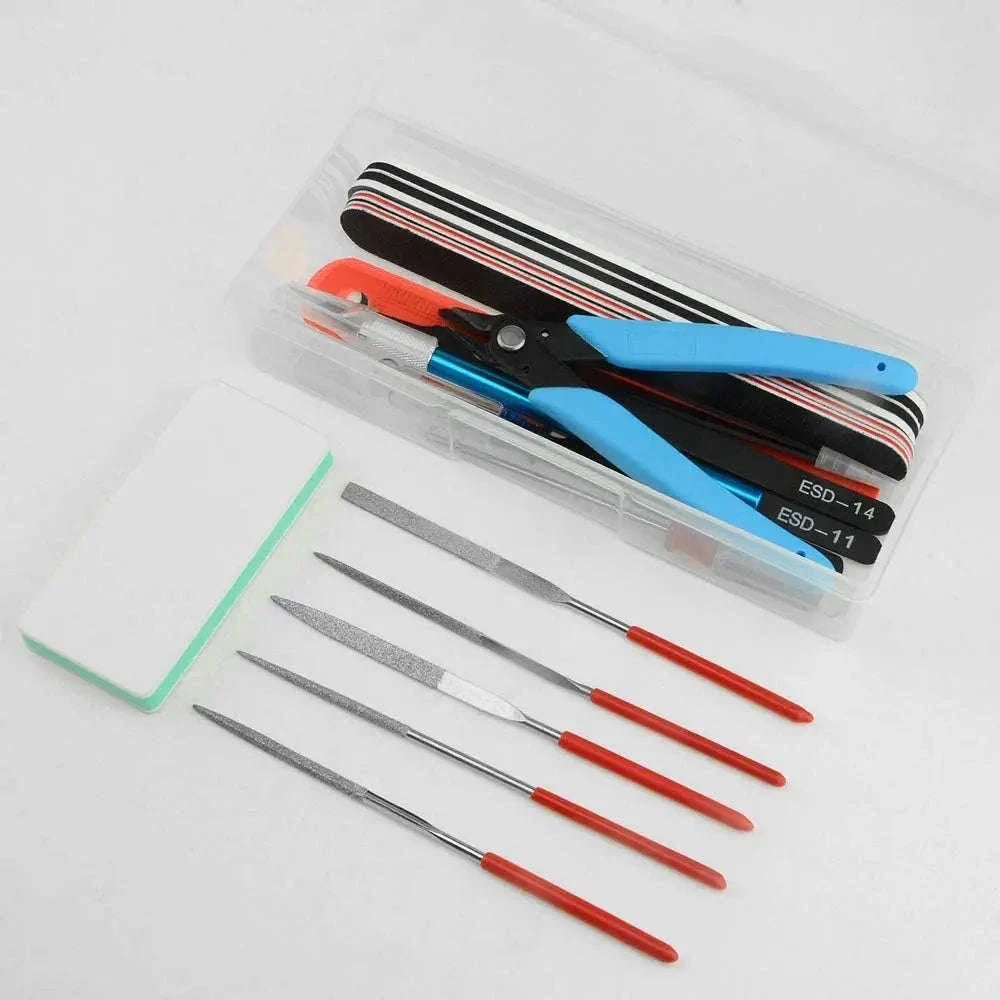 25-Piece Model Tool Kit for Gundam, DIY Assembly & Repair - Image 2