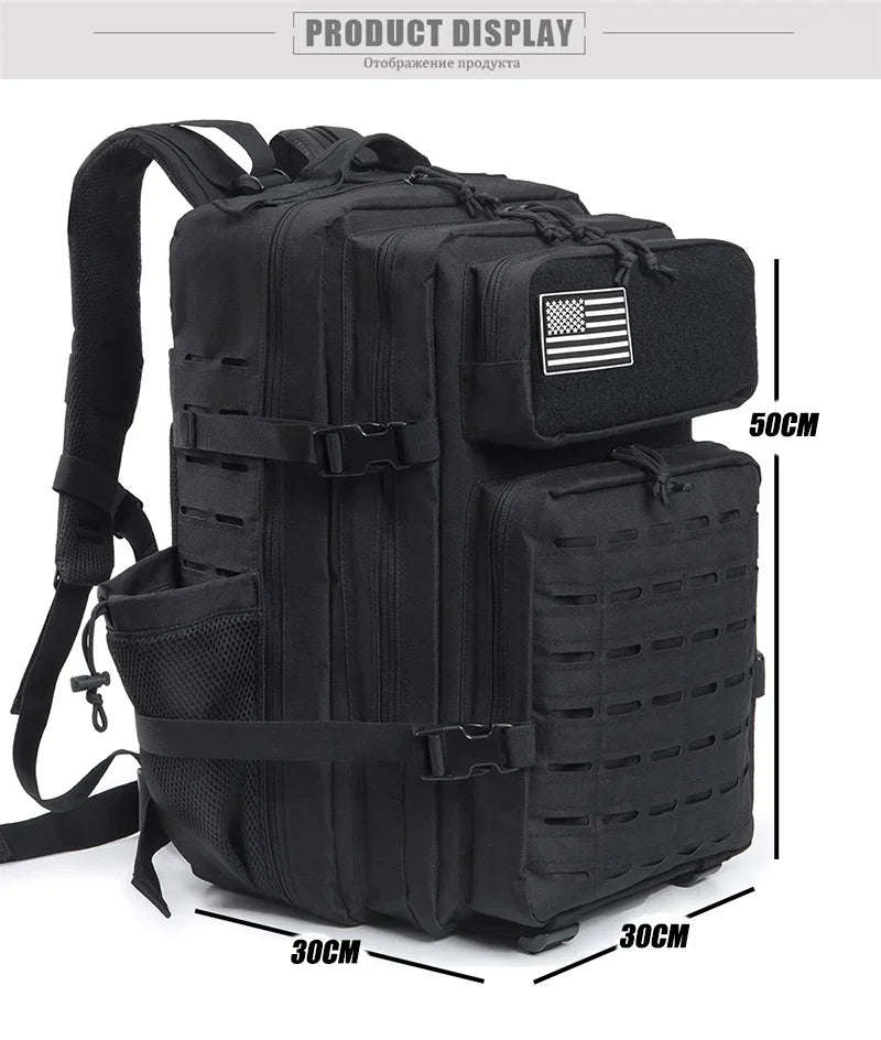 25L/45L Tactical Backpack for Hiking, School, and Survival - Image 26