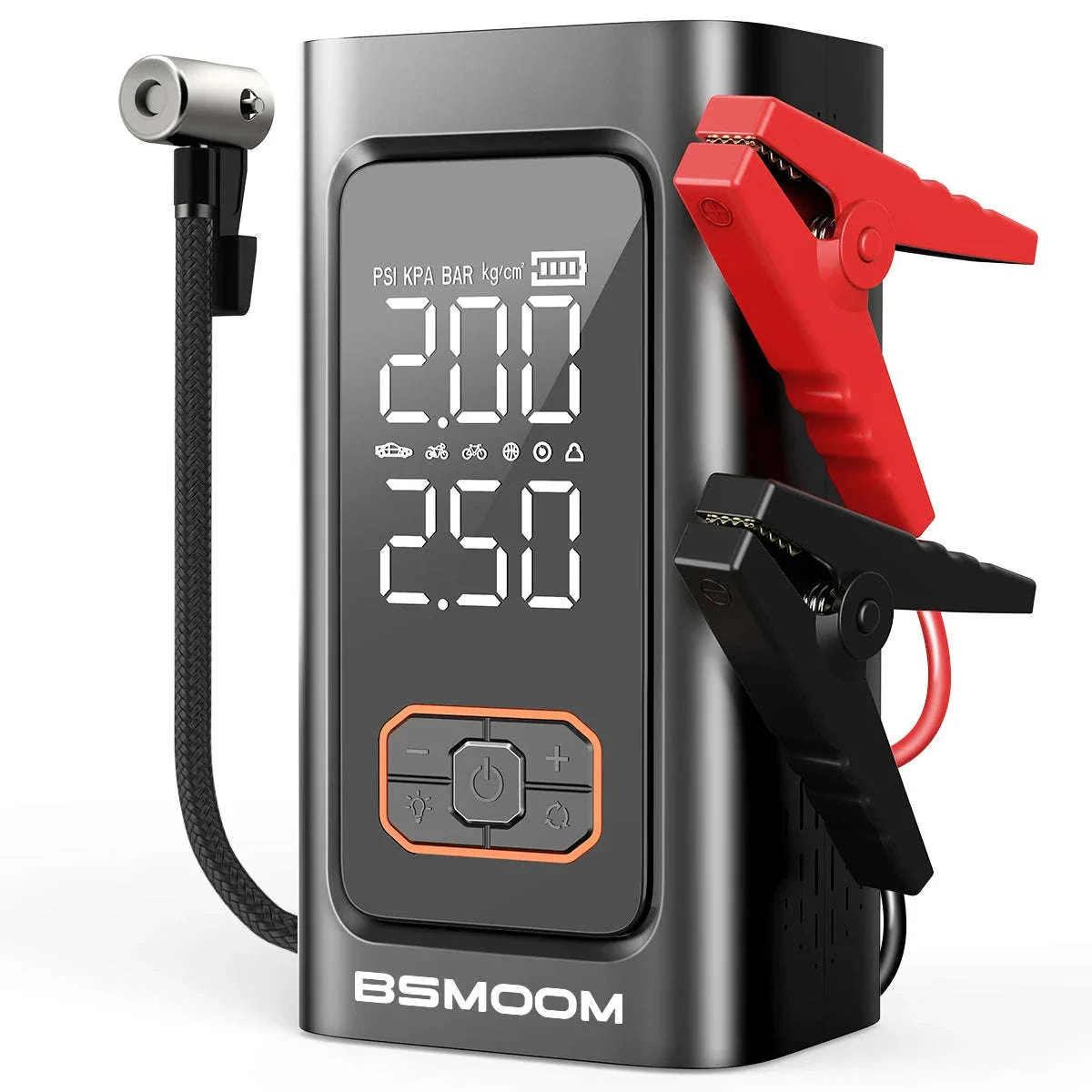 26800mAh Jump Starter with Air Compressor - Image 13