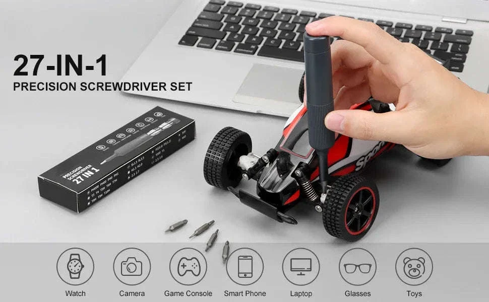 27-in-1 Precision Screwdriver Set Pen-Style Magnetic Repair Kit - Image 7