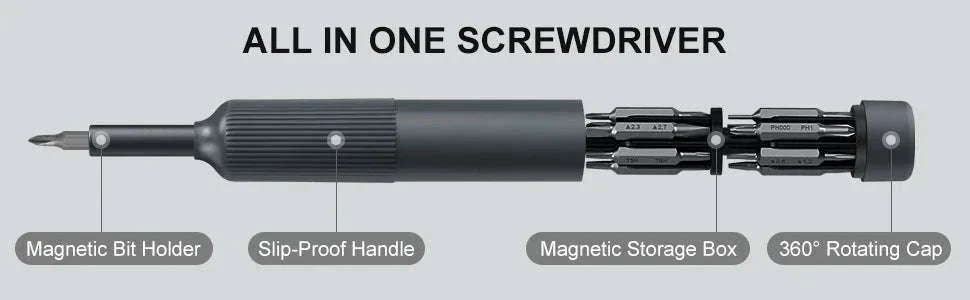 27-in-1 Precision Screwdriver Set Pen-Style Magnetic Repair Kit - Image 8