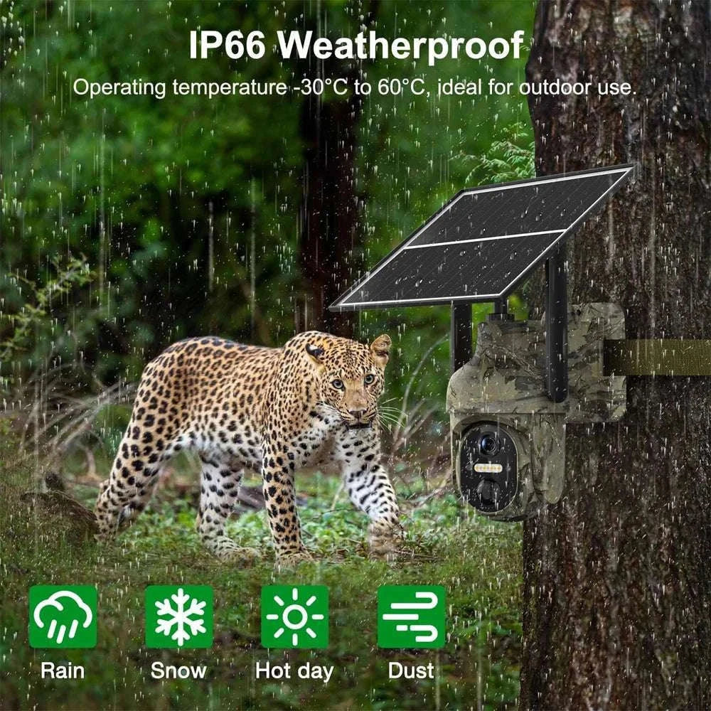 4G Solar Trail Camera 2K 3MP Outdoor Security with Night Vision - Image 11