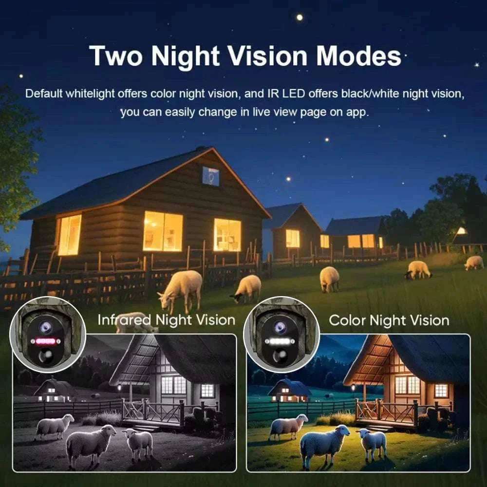 4G Solar Trail Camera 2K 3MP Outdoor Security with Night Vision - Image 6