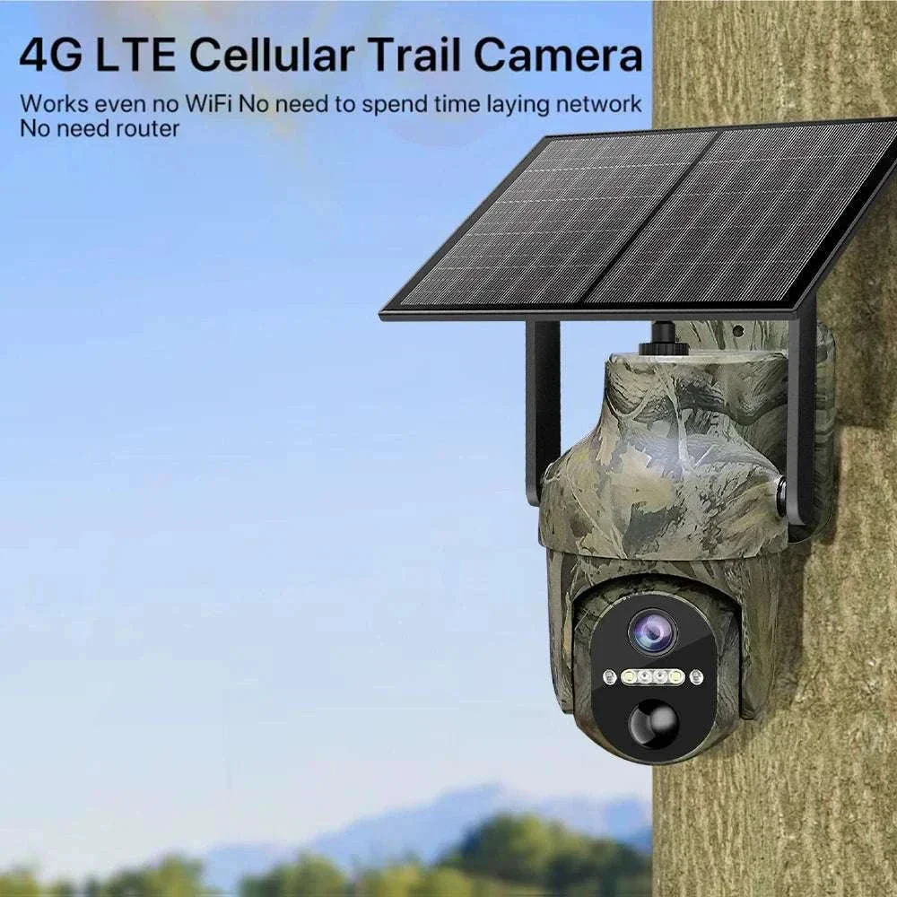 4G Solar Trail Camera 2K 3MP Outdoor Security with Night Vision - Image 7